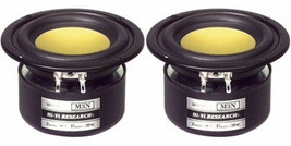 New (2) 3&quot; Woofer Speakers.Midrange Shielded Driver.8 Ohm.Three Inch.Stereo Pair - £79.10 GBP