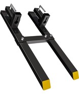 YITAMOTOR 43&quot; Clamp on Pallet Forks, 2000lbs Heavy Duty Quick Attach Buc... - $188.85 CAD