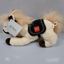 Vintage Wells Fargo Pony Mascot El Toro Legendary Plush Toy Horse 10&quot;  W... - $11.65