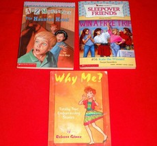 The Haunted Hotel Sleepover Friends Kate the Winner Why Me Paperback Book Lot - £8.69 GBP