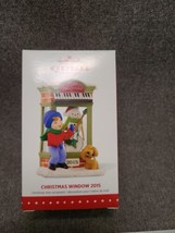 2015 Hallmark Christmas Window Ornament Tammy&#39;s Tune Shop Dog - £11.25 GBP