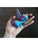 Flexi Articulated Hummingbird Sensory Fidget Toy  3D Printed 4.5&quot; Multi ... - $281.20 MXN