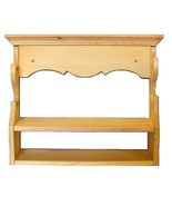 Pine Wooden 2 Place Gun Rack Rifle Shotgun Wall Mount Display with Ammo ... - $910.05 MXN