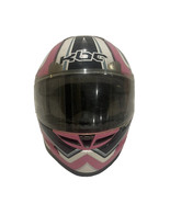 KBC Max Jam Design Womens Pink Motorcycle Helmet Size Extra Small 53-54 CM - $61.72 CAD