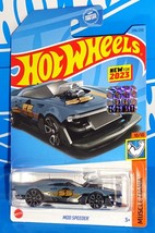 Hot Wheels New For 2023 Factory Set Muscle Mania #206 Mod Speeder Matte Blue - £1.86 GBP