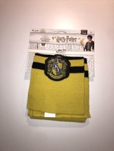 Harry Potter Hufflepuff House Cosplay Knit Wool Costume Scarf Halloween Costume - £8.92 GBP