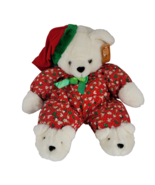 Fiesta America Wego Stuffed Plush Teddy Bear White Red Green Holiday Mer... - $59.39