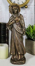 Sacred Immaculate Heart of Mary Virgin Madonna Catholic Holy Divinity Figurine - £33.56 GBP