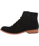 KORK-Ease Giba Ruched Black Suede Bootie sz 6 M  - £30.69 GBP