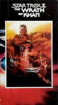 Star Trek II: The Wrath of Khan [VHS 1991] 1982 William Shatner, Leonard Nimoy - £1.78 GBP
