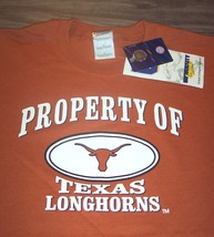 Property Of Texas Longhorns University T-SHIRT Mens Small New w/ Tag - £15.77 GBP