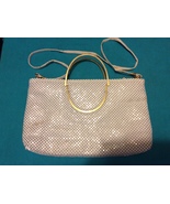 UNBRANDED SOFT TILE WOMENS WHITE PURSE with STRAP &amp; FOLDABLE HANDLES - F... - $38.52 CAD