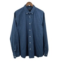 Banana Republic Blue Button Down Slim Tech Fit Size XL - £11.72 GBP