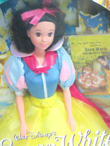 Disney Snow White 7 Dwarfs Mattel Barbie Doll 1992 NRFB with Little Golden Book - £17.38 GBP