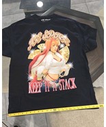 Ice Spice Keep It A Stack Rap Style T-Shirt Music Hip Hop Sz Large - $268.26 MXN