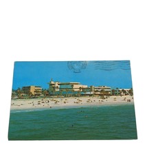 Postcard Clearwater Beach Florida Port Vue Quality Inn Chrome Posted - £5.41 GBP
