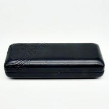 VERSACE Leather Medusa Face Sunglasses Eyeglasses Hard Case Black - $9.90