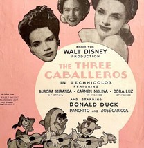 Walt Disney Sheet Music Three Caballeros 1943 You Belong To My Heart DWU4 - £19.73 GBP