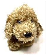 Gund Barky Plush Puppy Dog 9″ Red Collar Stuffed Animal Tan Doggie Canin... - $16.07