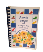 VTG Community Cookbook St Margaret Mary Church Cedar Park TX &#39;86 Recipes Family - £11.24 GBP