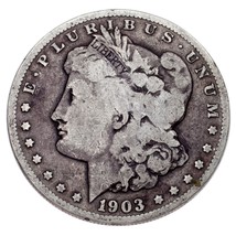 1903-S Argento Morgan Dollaro Moneta ( Buono, G Condizioni) - £175.68 GBP