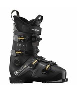 Salomon S/Pro HV 90 Womens Ski Boots - 25.5/Black-Belluga-Golden Glaw - £365.80 GBP