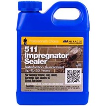 Miracle Sealants 511QT6 511 Impregnator Sealer, Quart, Clear, 32 Fl Oz - $47.53