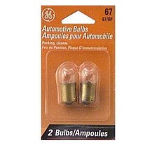 BULB CAR 67BP 12V CD2 by G.E. LIGHTING MfrPartNo 12324 - £11.30 GBP