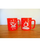 The Old Pottery Company Santa Claus and Penguin Christmas Coffee Tea Coc... - $32.81 CAD