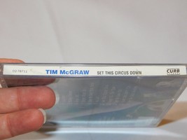 Set This Circus Down by Tim McGraw CD 2001 Curb Records Grown Men Don&#39;t Cry -- - £10.27 GBP