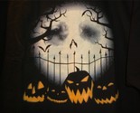 TeeFury Nightmare LARGE Shirt &quot;Once Upon a Pumpkin&quot; Before Christmas BLACK - £11.00 GBP