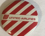 United Airlines Red And White Pinback Button Vintage J3 - $6.92