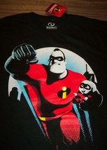 Walt Disney The Incredibles Mr. Incredible &amp; Baby Jack T-Shirt Small New - £15.80 GBP