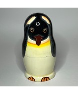 Vintage Golden Cockerel Russian Nesting Dolls Penguin Hear/Speak/See No ... - $645.87 MXN