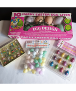 Vintage Lot Of NIP Easter Decor - Includes Egg Lights and 3 packs of Orn... - $12.22 CAD