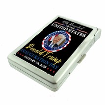 President Trump Inauguration Cigarette Case with Built in Lighter Metal ... - £16.16 GBP