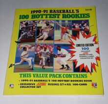 Baseball's 100 Hottest Rookies 1990-91 Booklet MLB Book Only No Card Set - $9.99