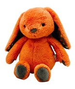 B Softies Happy Hues Coral Cuties Bunny Rabbit Plush Orange Confetti Ear... - £9.69 GBP