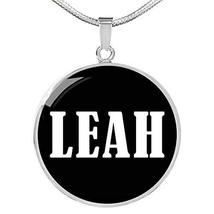 Leah v02 - Luxury Necklace Personalized Name Gifts - £32.08 GBP