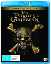 Pirates of the Caribbean: 5 Movie Collection Blu-ray | Region Free - £37.50 GBP