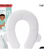 Frida Baby Fold-and-Go Potty Seat | Folding Travel Potty Seat for Boys and - $17.57 CAD