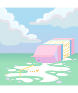 Digital Wall Art - Title: Spilt Milk - $4.49