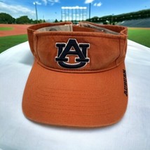 Licensed Auburn Tigers Orange Visor Hat 247 Twins Adjustable Size Back Hat - £9.38 GBP