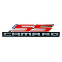 Camaro SS w/ Script Full Size Wall Emblem Art 34&quot; by 8&quot; 5th Gen 2010 thru 2015 - £58.93 GBP