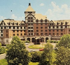 1970s Postcard Hotel Roanoke Virginia English Tudor Inn Railway Property... - $19.99