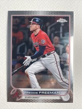 2022 Topps Chrome #14 Freddie Freeman  Atlanta Braves Baseball Card - $1.70