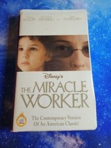 Walt Disney The Miracle Worker, Clam Shell, Vhs Alison Elliott - £3.53 GBP
