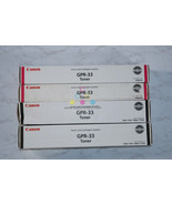 4 Cosmetic OEM Canon imageRUNNER C7055,C7065,C7260,C7270 MMKK GPR-33 Toners - £269.71 GBP