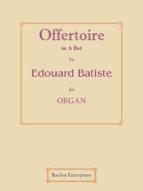 Offertoire in A flat (Op. 23/2) by Édouard Batiste - £10.21 GBP