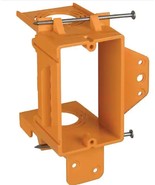 Carlon SC100A Low-Voltage Bracket 1-Gang Non-Metallic PVC Orange - $16.47 CAD